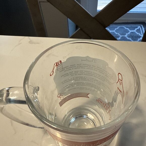 Snickerdoodle Recipe Glass Mug Cake Recipe Clear Glass Pedestal Mug 16 Oz - Picture 4 of 4